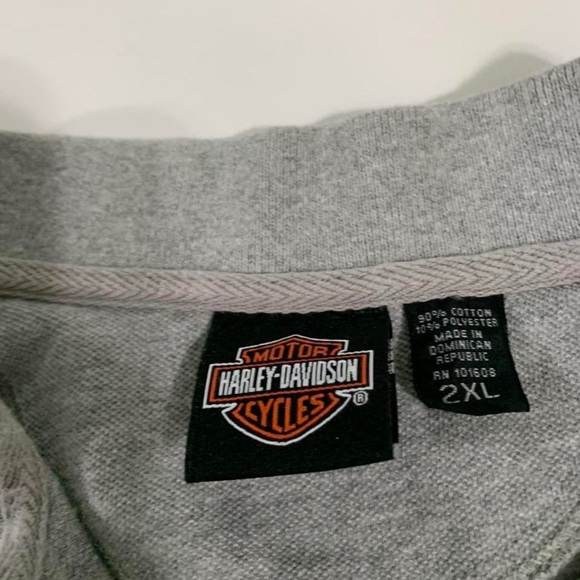 Vintage Harley Davidson women's crop top oversized. - Picture 4 of 4